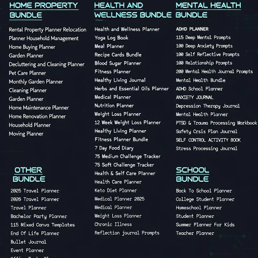 Canva Template Mega bundle 7000+ Pages (Editable)